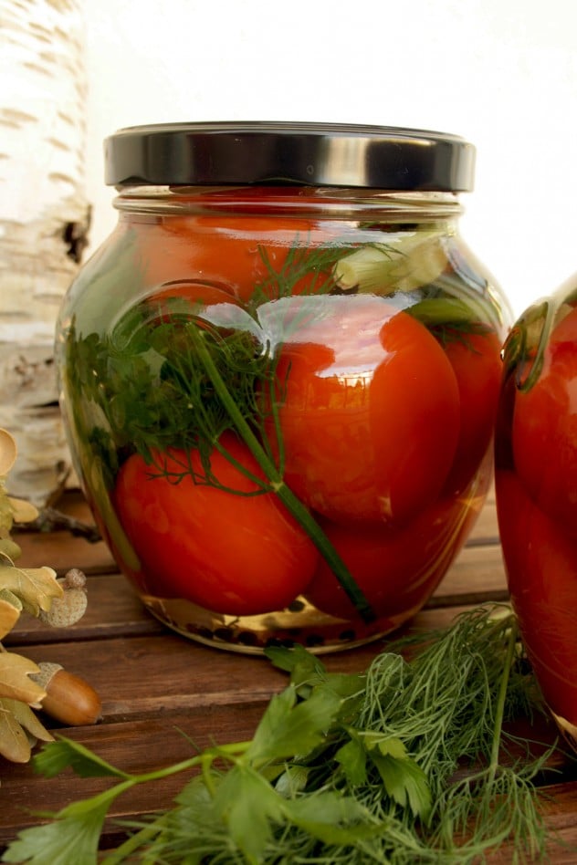 Russian Grandma's Pickled Tomatoes • Happy Kitchen.Rocks
