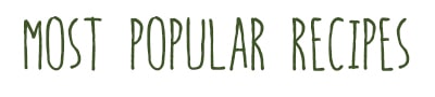 most-popular-recipes