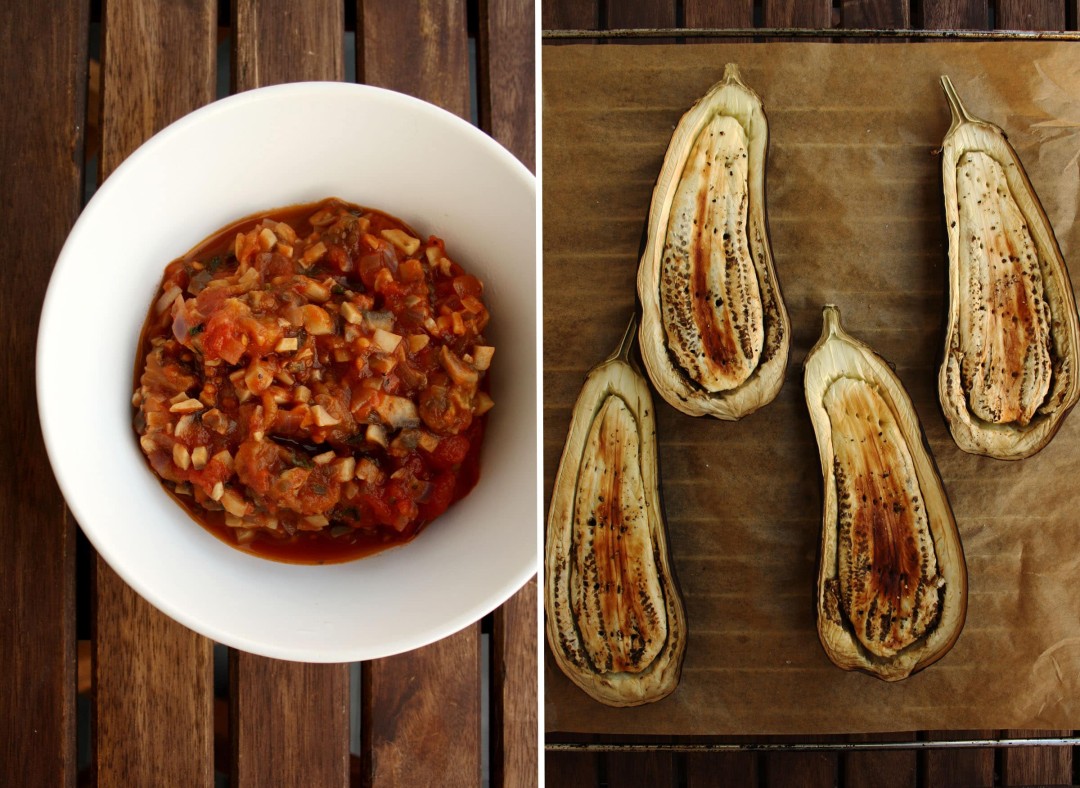 French Style Stuffed Eggplants • Happy Kitchen