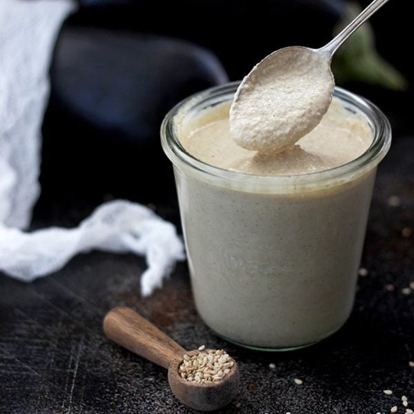 Easy Homemade Tahini Paste (2 ingredients!) ??? Happy Kitchen