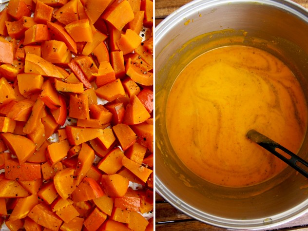 Pumpkin Soup with Secret Spice Mix: Rich and perfectly balanced taste with sweet, slightly tangy, aromatic and astringent notes. Quick, easy and healthy!