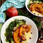 Pumpkin and Kale with Creamy Polenta: Easy, quick and healthy weekday dinner + 14 more healthy and quick dinner ideas. Delicious, flavorful and easy!