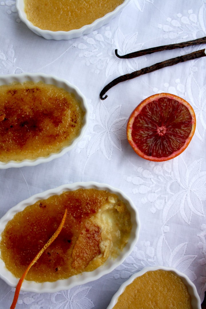 Blood Orange Crème Brûlée • Happy Kitchen Blood Orange Crème Brûlée • Happy Kitchen
