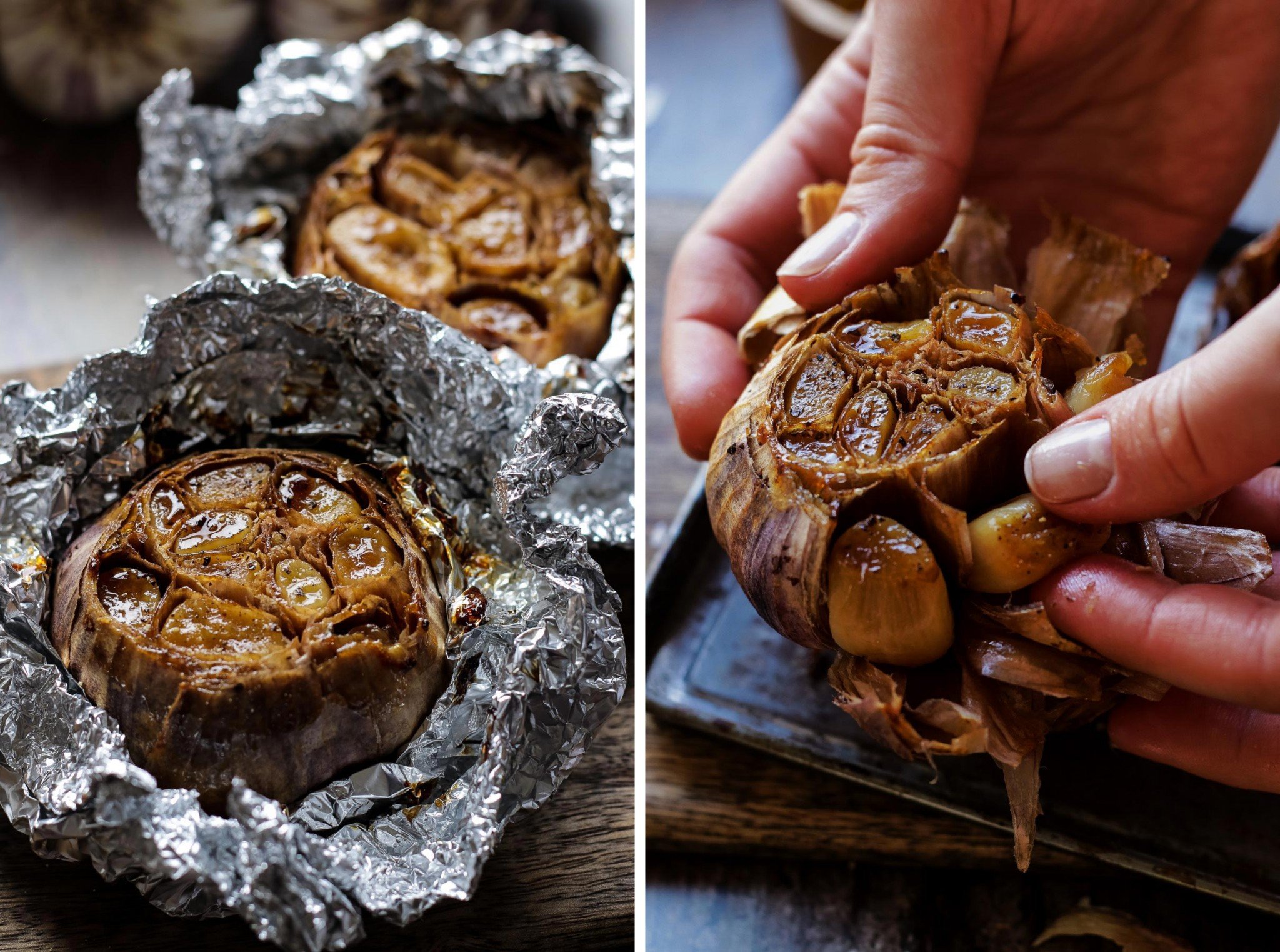 Roasted Garlic Sauce • Happy Kitchen