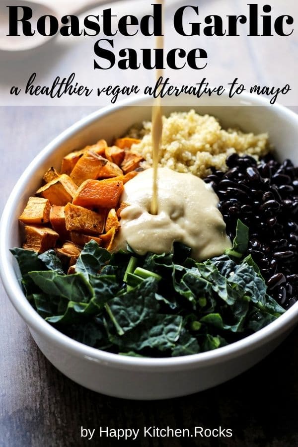 Roasted Garlic Sauce • Happy Kitchen