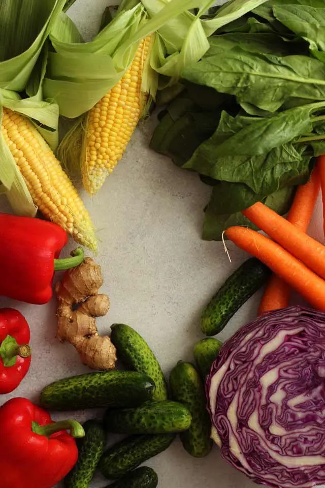 Fresh Vegan Spring Rolls - Vegetables Before Cooking