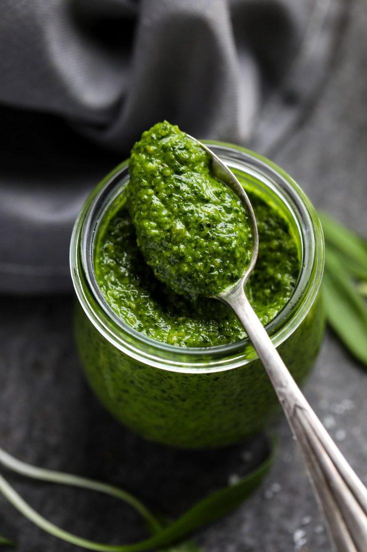 Wild Ramp Pesto Vegan Wild Garlic (Ramp) Pesto • Happy Kitchen