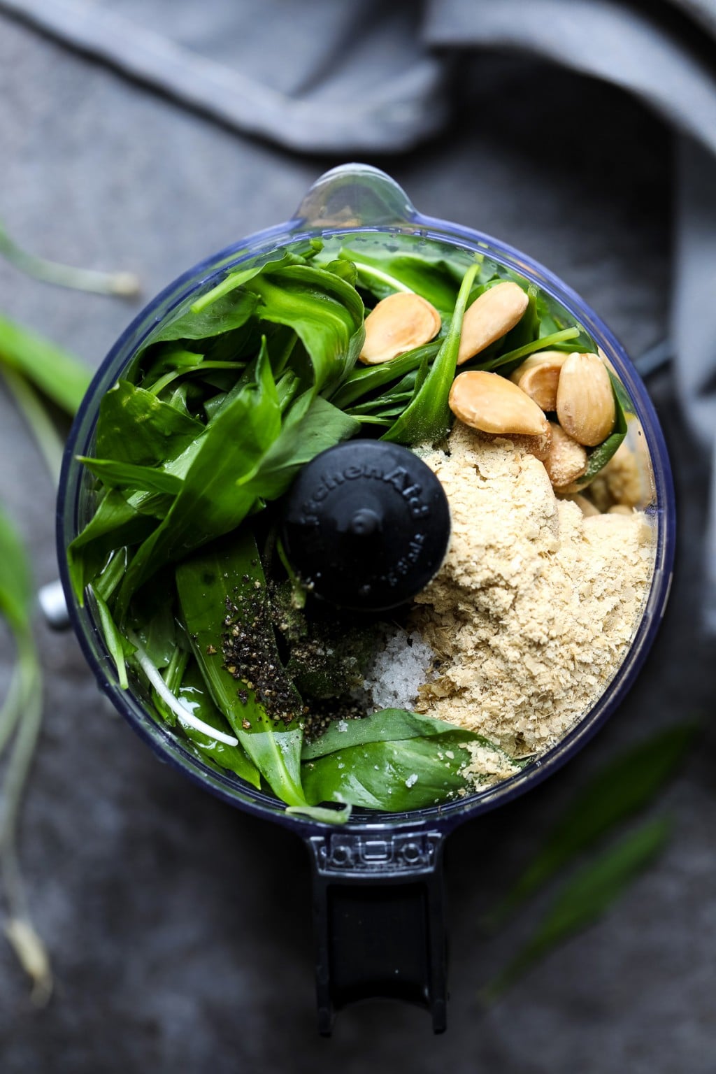 Vegan Wild Garlic (Ramp) Pesto • Happy Kitchen