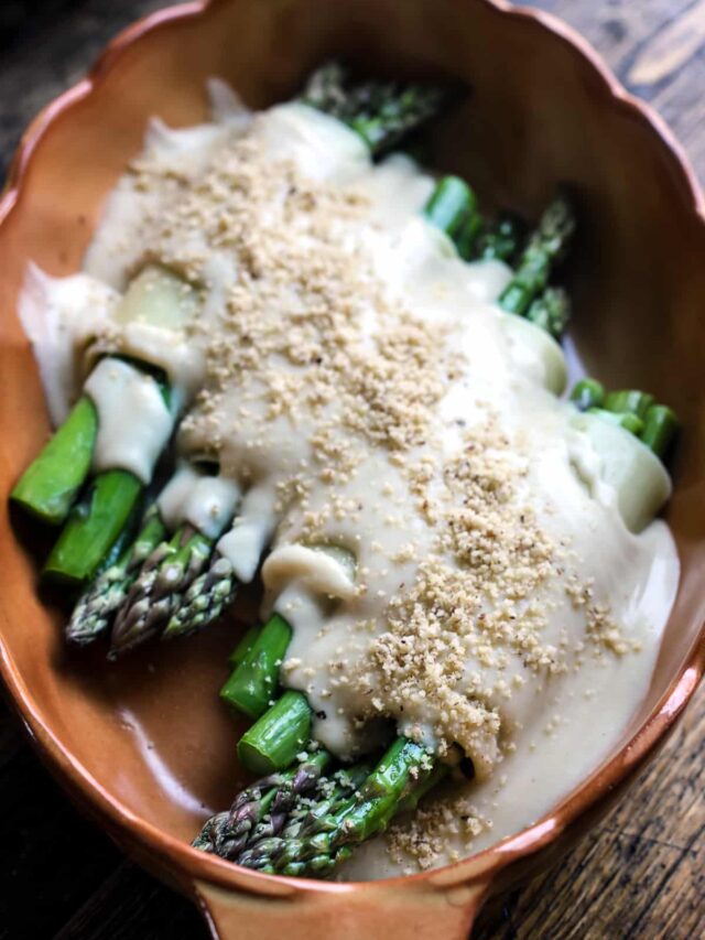 Vegan Cannelloni with Asparagus and Béchamel