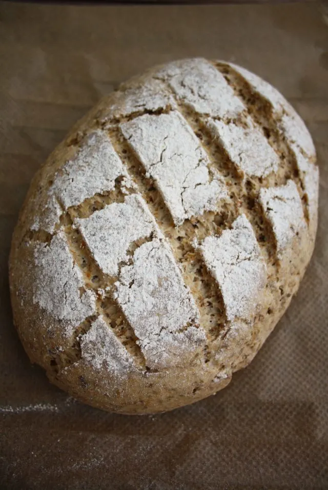 Easy No-Knead Beer Bread - Beautiful Closeup Makes Your Mouth Water