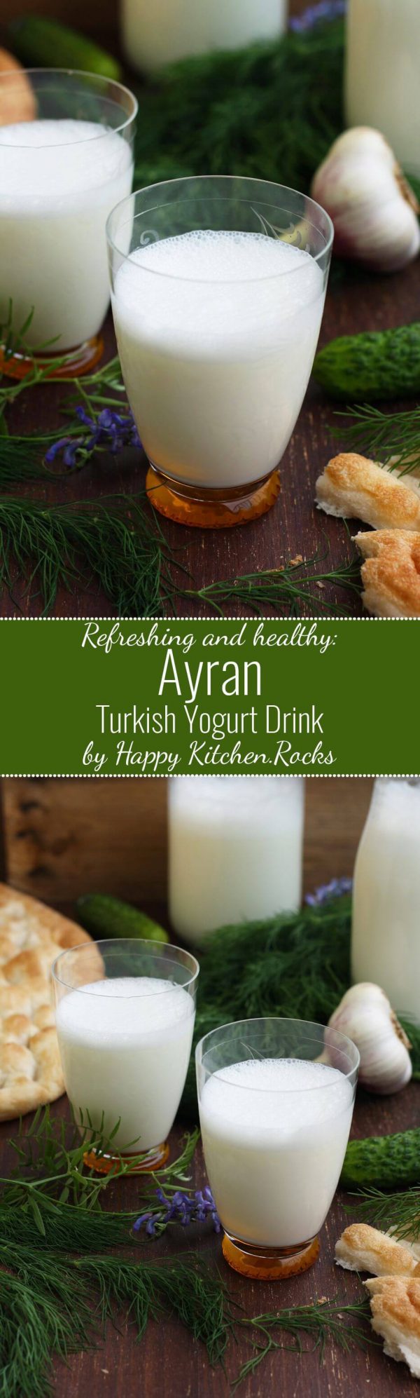 Ayran: Turkish Yogurt Drink • Happy Kitchen