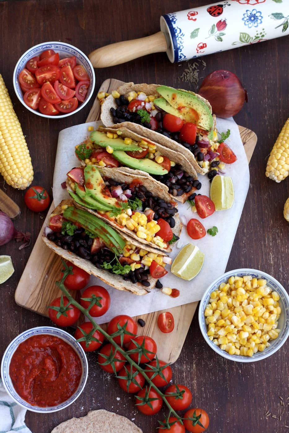 Homemade Whole Wheat Tortilla • Happy Kitchen