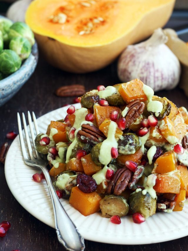 Balsamic-maple Roasted Brussels Sprouts