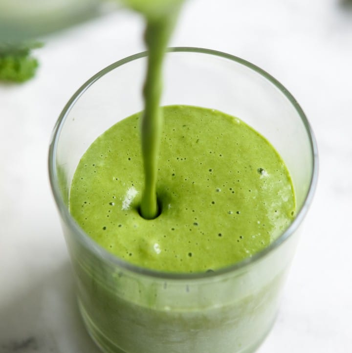 Delicious Kale Smoothie • Happy Kitchen