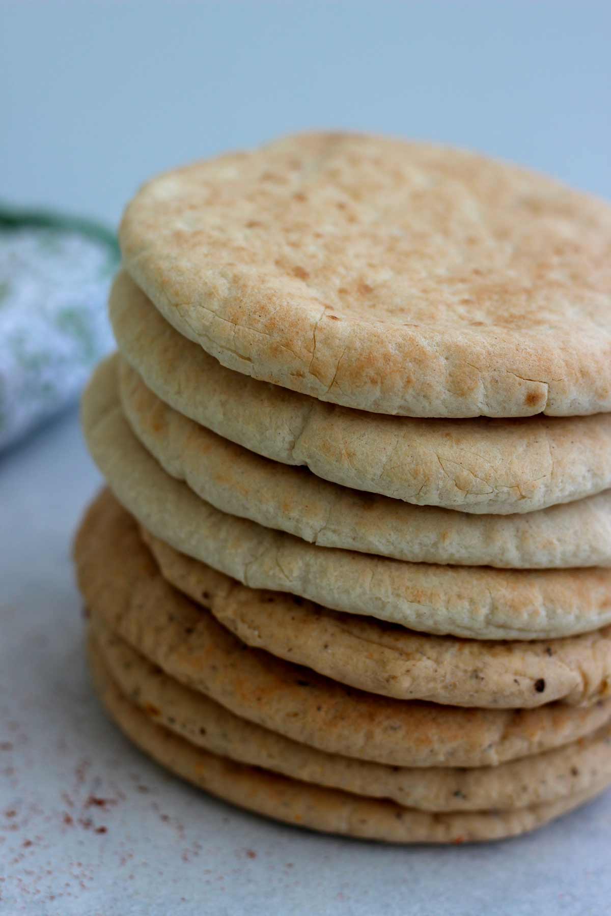 Pita Pockets with Roasted Veggies and Hummus • Happy Kitchen