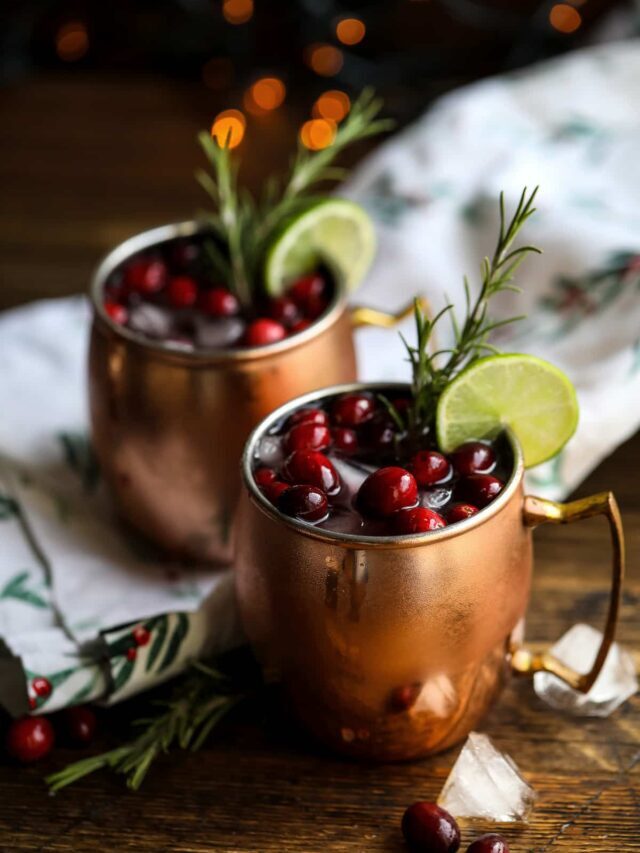 Cranberry Moscow Mule Story
