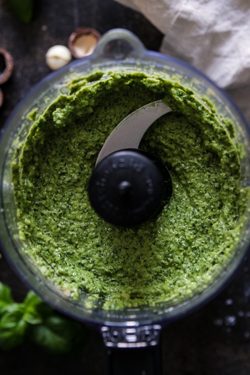 The Best Vegan Pesto Recipe • Happy Kitchen