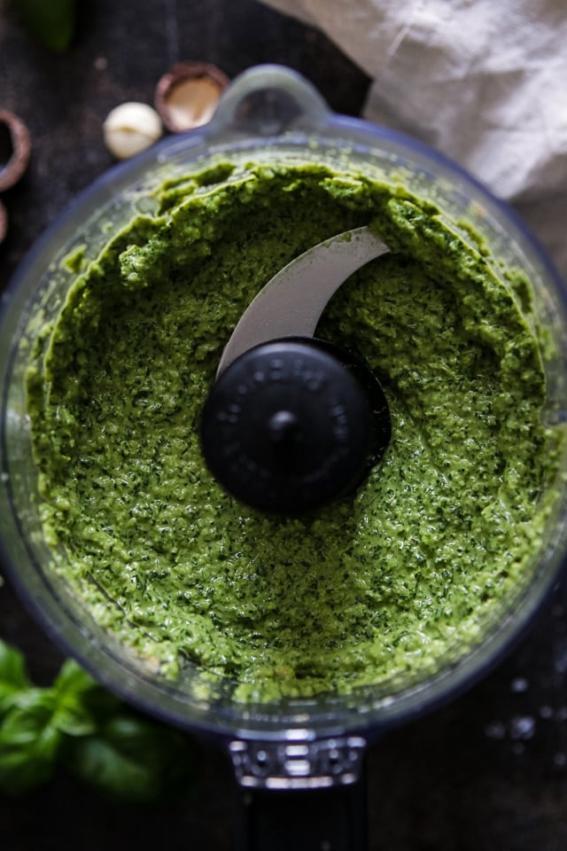 The Best Vegan Pesto Recipe • Happy Kitchen