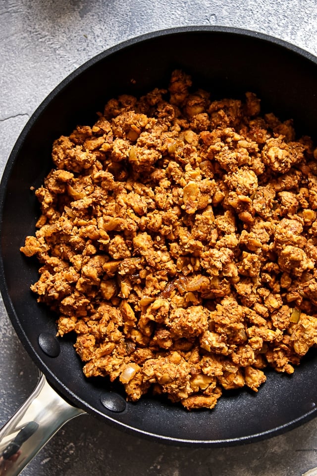 Vegan Tempeh Taco "Meat" • Happy Kitchen