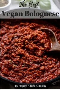 Vegan Bolognese Sauce Pinterest