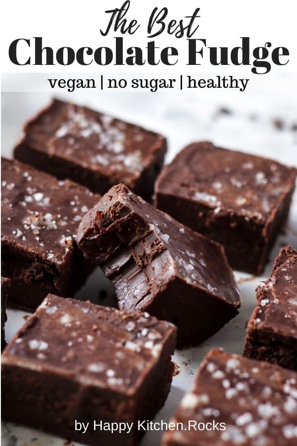 The Best Vegan Chocolate Fudge Pinterest