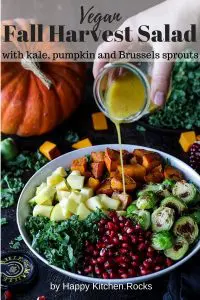 Harvest Salad with Maple-Dijon Dressing Pinterest