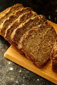 Wholemeal Bread Cut in Slices