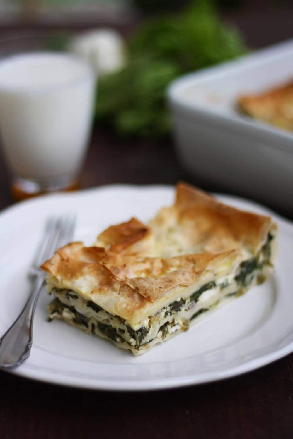 Easy Turkish Borek with Spinach and Feta