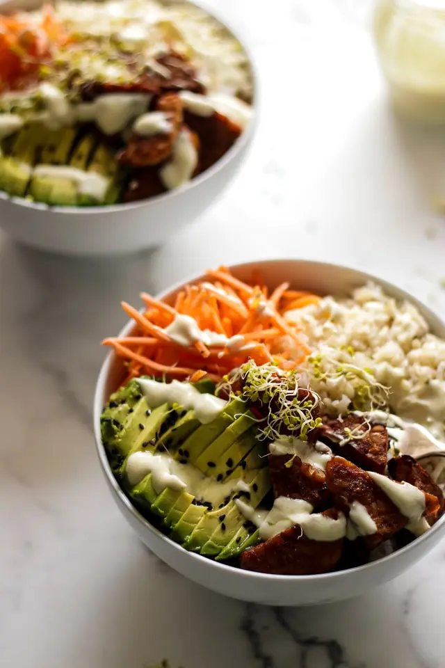 Asian Bowls with Tempeh