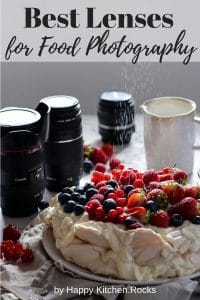 Pavlova and Lenses for Food Photography