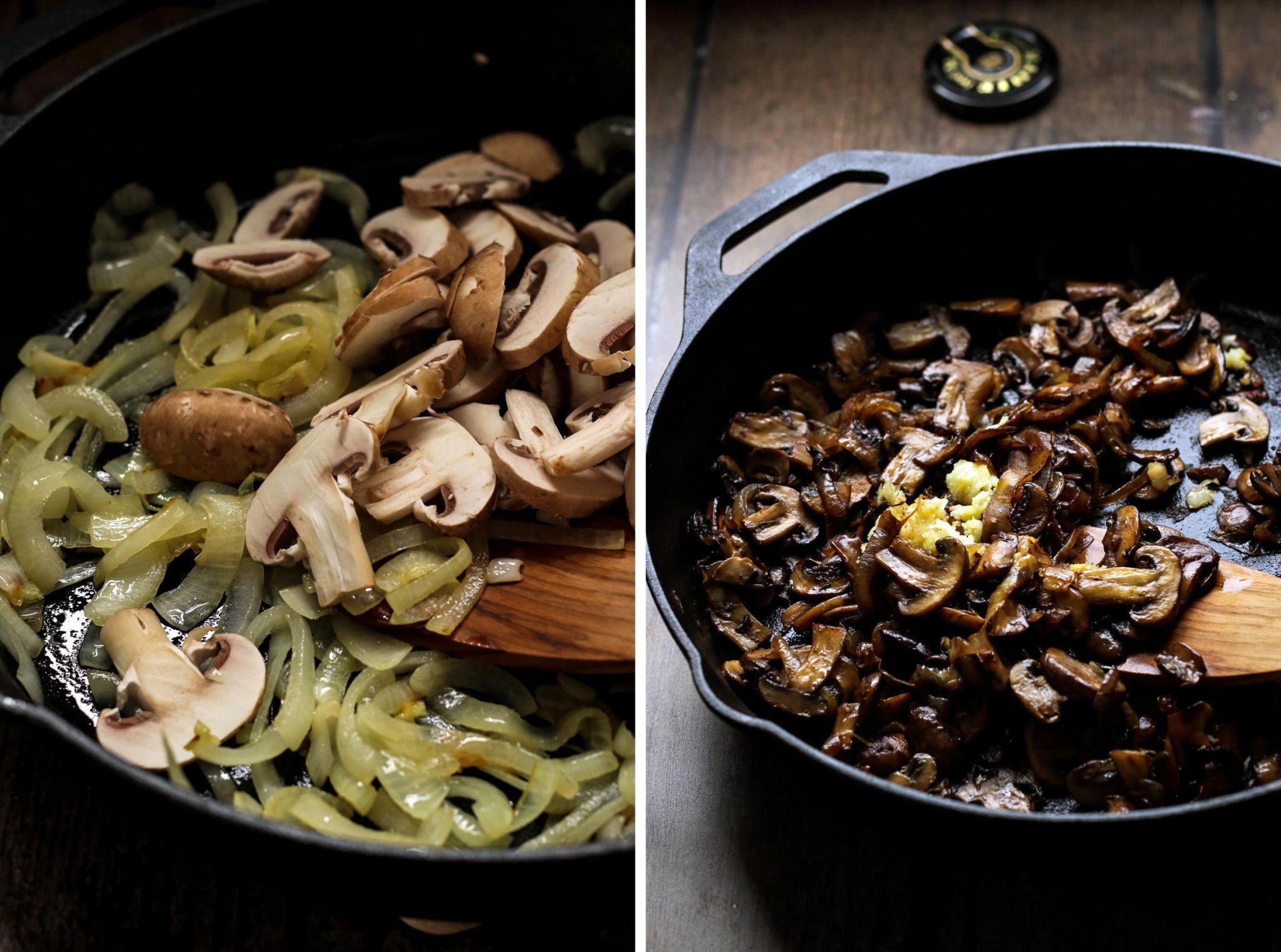 Easy Vegan Mushroom Crostini • Happy Kitchen