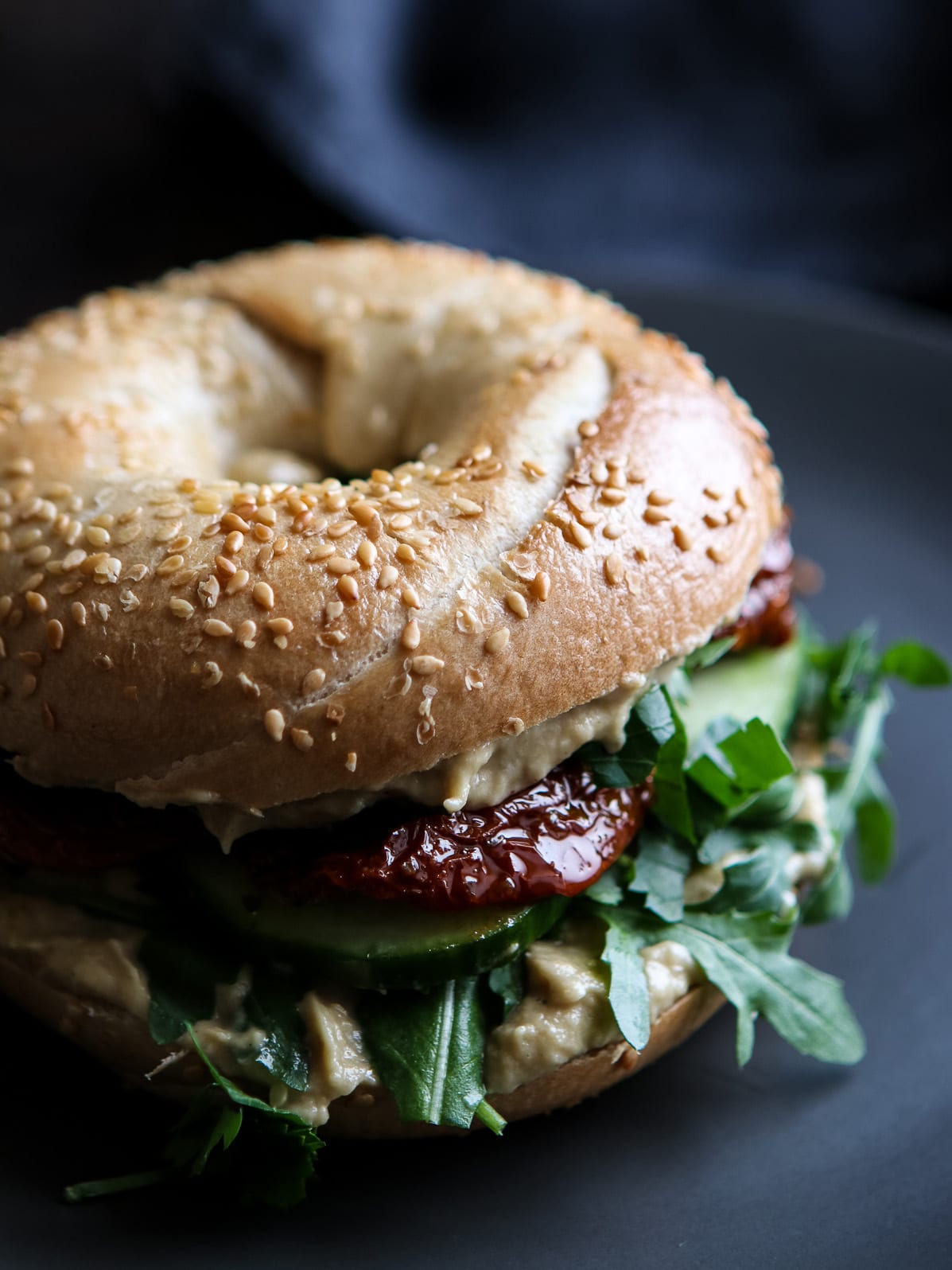 Vegan Bagel Sandwich Story • Happy Kitchen