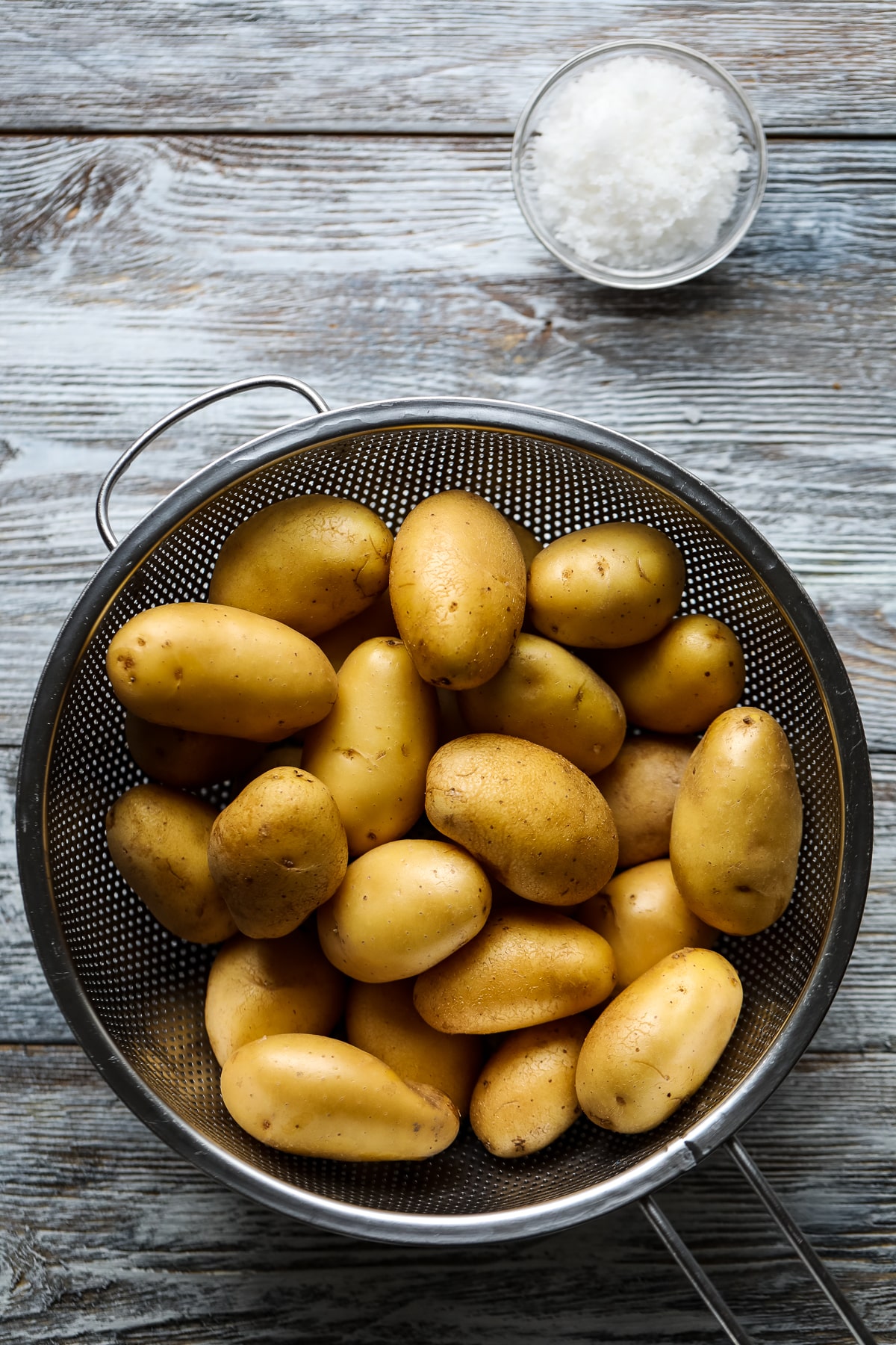 Potatoes for papas arrugadas.