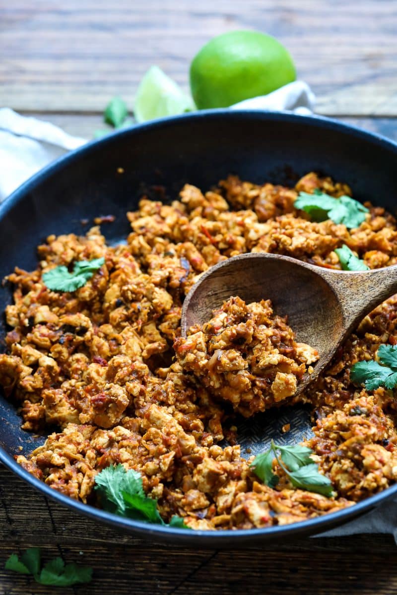 Easy Chipotle Sofritas Recipe • Happy Kitchen