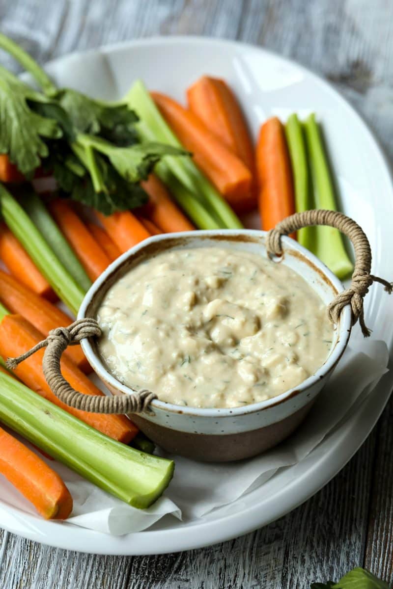 Vegan Blue Cheese Dressing • Happy Kitchen